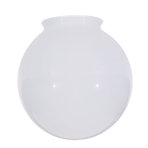6 X 3 1/4 WHITE BALL , Components , SATCO, Glass Globes,Glassware & Shades