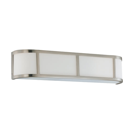 ODEON 3 LIGHT WALL SCONCE , Fixtures , NUVO, A19,Incandescent,Medium,Odeon,Sconce,Vanity & Wall,Wall
