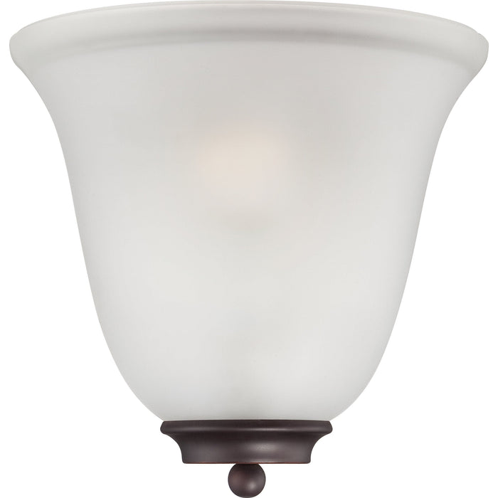 EMPIRE 1 LIGHT WALL SCONCE , Fixtures , NUVO, A19,Empire,Incandescent,Medium,Sconce,Vanity & Wall,Wall