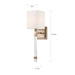 THOMPSON 1 LIGHT WALL SCONCE , Fixtures , NUVO, Candelabra,Incandescent,Sconce,Thompson,Type B,Vanity & Wall,Wall
