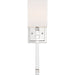 THOMPSON 1 LIGHT WALL SCONCE , Fixtures , NUVO, Candelabra,Incandescent,Sconce,Thompson,Type B,Vanity & Wall,Wall