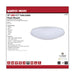 19" ACRYLIC LED FLUSH FIXTURE , Fixtures , NUVO, Close-to-Ceiling,Flush Mount,Integrated,Integrated LED,LED,Utility