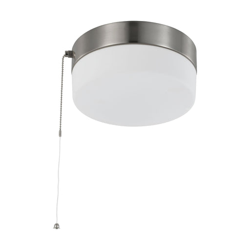 LED 12W 8" FLUSH W/PULL CHAIN , Fixtures , NUVO, Close-to-Ceiling,Flush,Flush Mount,Integrated,Integrated LED,LED