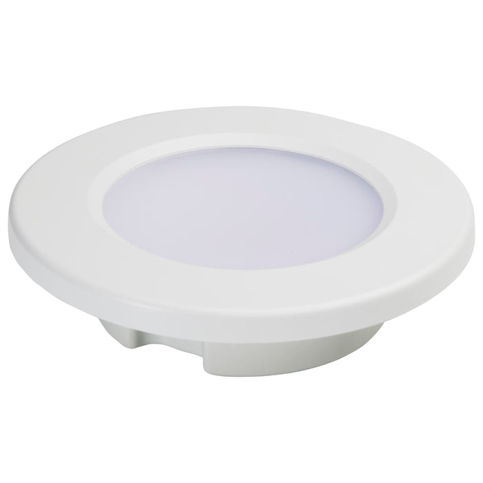 4" LED SURFACE MOUNT - WHITE , Fixtures , NUVO, Close-to-Ceiling,Edge Lit,Integrated,Integrated LED,LED,Surface Mount