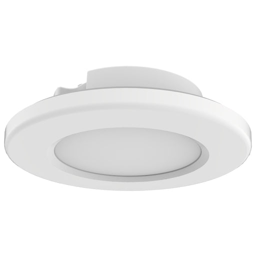 4" LED SURFACE MOUNT - WHITE , Fixtures , NUVO, Close-to-Ceiling,Edge Lit,Integrated,Integrated LED,LED,Surface Mount