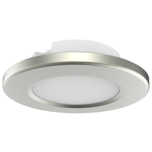 4" LED SURFACE MOUNT/BR NICKEL , Fixtures , NUVO, Close-to-Ceiling,Edge Lit,Integrated,Integrated LED,LED,Surface Mount
