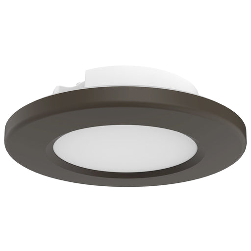 4" LED SURFACE MOUNT/BRONZE , Fixtures , NUVO, Close-to-Ceiling,Edge Lit,Integrated,Integrated LED,LED,Surface Mount
