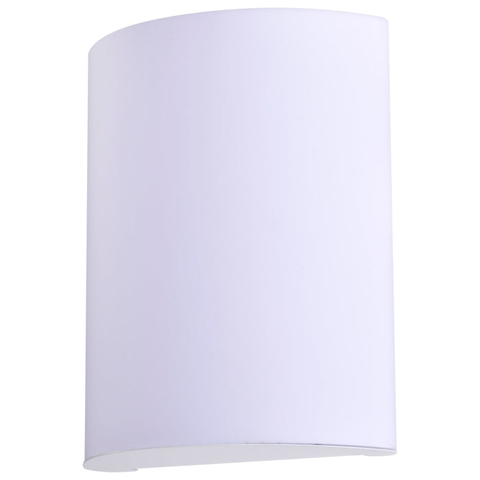 LED CRISPO WHITE WALL SCONCE , Fixtures , NUVO, Crispo,Integrated,Integrated LED,LED,Sconce,Vanity & Wall,Wall,Wall - Up