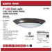 7" LED DISK LIGHT BRONZE FINIS , Fixtures , NUVO, Close-to-Ceiling,Disk Light,Integrated,Integrated LED,LED,LED Disk