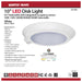10" LED DISK LIGHT W/ SENSOR 16W , Fixtures , NUVO, Close-to-Ceiling,Disk Light,Integrated,Integrated LED,LED,LED Disk