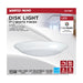 7" LED DISK LIGHT WHITE FINISH , Fixtures , NUVO, Close-to-Ceiling,Disk Light,Integrated,Integrated LED,LED,LED Disk