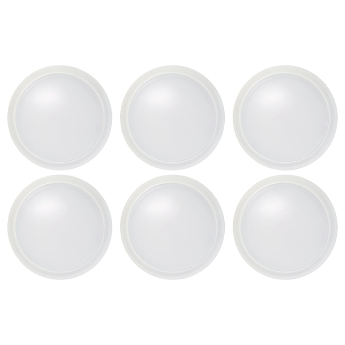 10" LED DISK LIGHT WHITE 17W - 6 PACK , Fixtures , NUVO, Close-to-Ceiling,Disk Light,Integrated,Integrated LED,LED,LED Disk