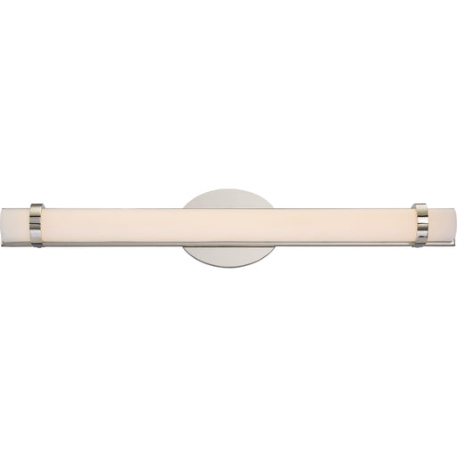 SLICE LED DOUBLE WALL SCONCE , Fixtures , NUVO, Integrated,Integrated LED,LED,Sconce,Slice,Vanity & Wall,Wall