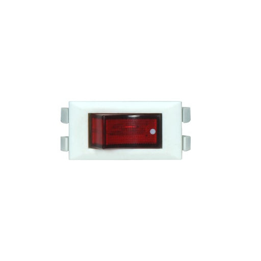 WHITE ROCKER ON/OFF LIGHTED SW , Hardware , SATCO, Rocker Switches & Receptacles,Switches & Accessories
