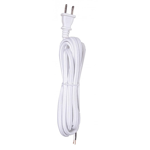 8FT 18/2 SPT-2 WHT RAYON 105 , Hardware , SATCO, Cords & Accessories,Wire