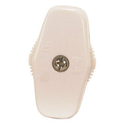 WHITE CORD SWITCH , Hardware , SATCO, Cord Switches,Switches & Accessories