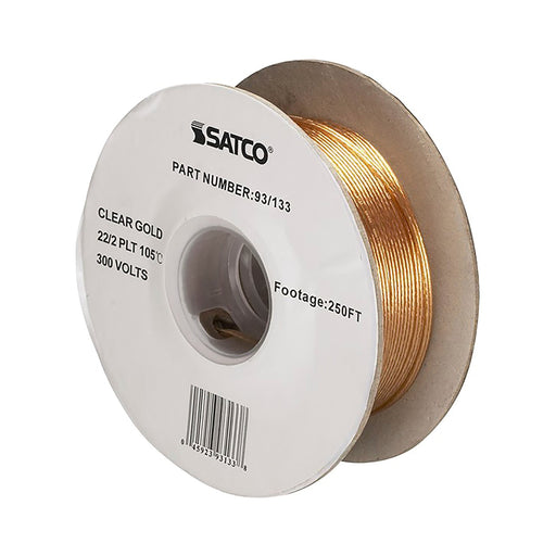 22/2 CLEAR GOLD WIRE 250 FT. , Hardware , SATCO, Cords & Accessories,Wire