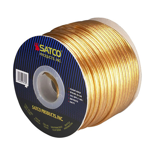 250 FT. 16/2/SPT/2 CLEAR GOLD , Hardware , SATCO, Cords & Accessories,Wire