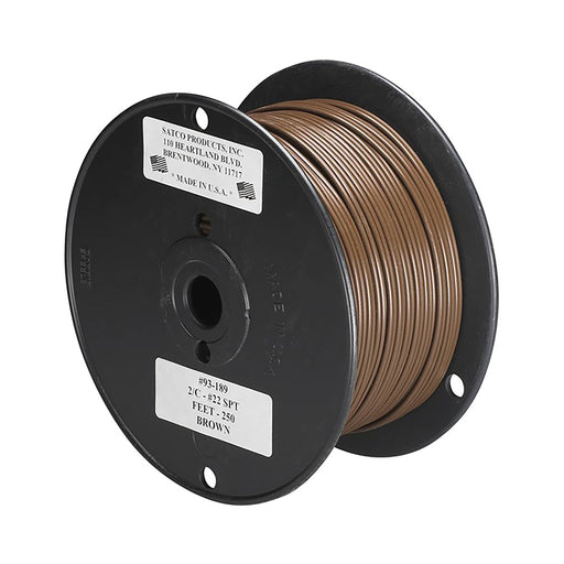 22/2 PLT BROWN WIRE ON 250 FT , Hardware , SATCO, Cords & Accessories,Wire