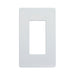 CLARO SINGLE GANG WALLPLATE WH , Hardware , SATCO, Switches & Accessories,Wall Plates