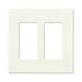 CLARO 2 GANG WALLPLATE WH , Hardware , SATCO, Switches & Accessories,Wall Plates