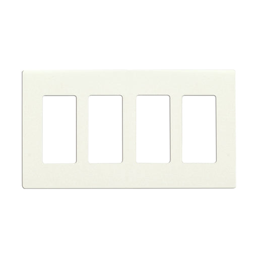 CLARO 4 GANG WALLPLATE WH , Hardware , SATCO, Switches & Accessories,Wall Plates