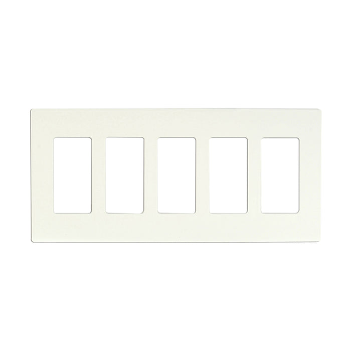 CLARO 5 GANG WALLPLATE WH , Hardware , SATCO, Switches & Accessories,Wall Plates