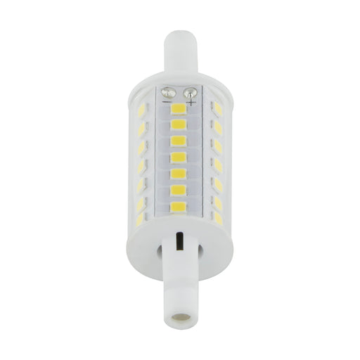 6W/LED/T3/78MM/830/120V/D R7S , Lamps , SATCO, Clear,Double Ended Recessed Single Contact,J-Type,LED,LED J-Type,T3,Warm White