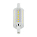 6W/LED/T3/78MM/840/120V/D R7S , Lamps , SATCO, Clear,Cool White,Double Ended Recessed Single Contact,J-Type,LED,LED J-Type,T3