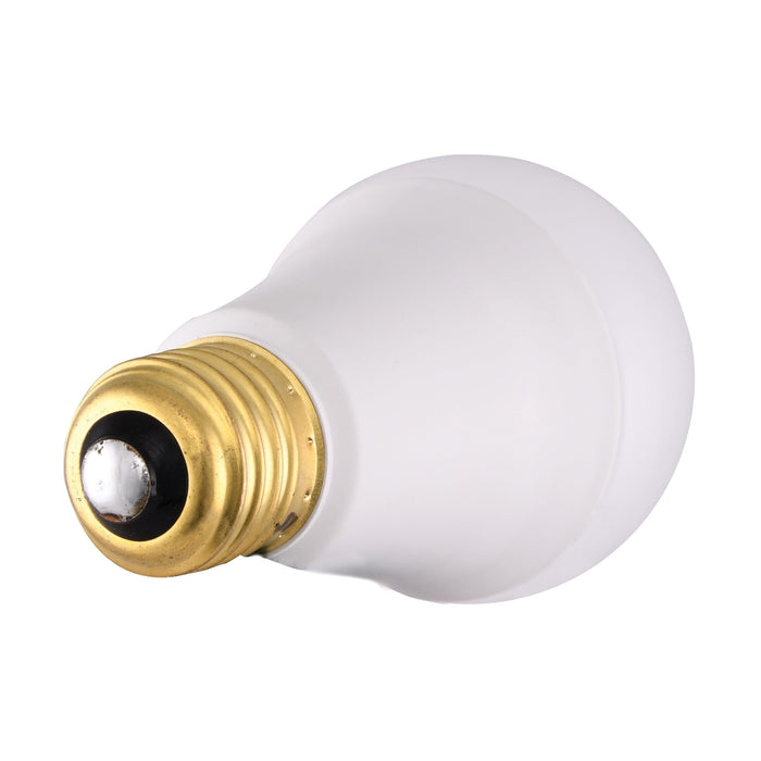 10A19/LED/840/LHT , Lamps , SATCO, A19,Cool White,Frost,LED,Med Left Hand Thread LHT,Type A