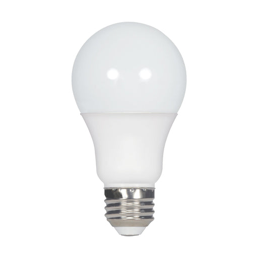 9.5A19/LED/930/120V/90CRI/10PK , Lamps , SATCO, A19,Frost,LED,Medium,Type A,Warm White