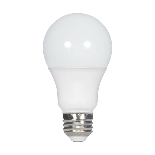 9A19/LED/E26/827/120V/100PK , Lamps , SATCO, A19,Frost,LED,Medium,Type A,Warm White