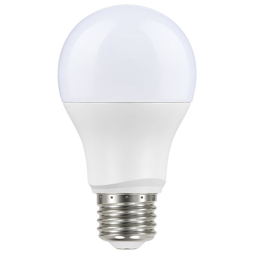8A19/DUSK/DAWN/LED/27K , Lamps , SATCO, A19,LED,Medium,Type A,Warm White,White