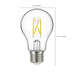 6.5A19/DUSK/DAWN/CL/27K , Lamps , SATCO, A19,Clear,LED,LED Filament,Medium,Type A,Warm White