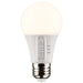 9A19/LED/3CCT/E26/120V , Lamps , SATCO, A19,LED,Medium,Type A,Warm White to Natural Light,White