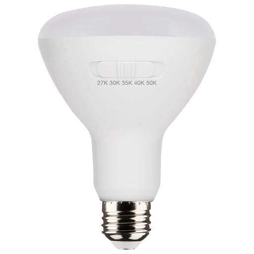8.5BR30/LED/5CCT/E26/120V/6PK , Lamps , SATCO, BR & R LED,BR30,LED,Medium,Reflector,Warm White to Natural Light,White