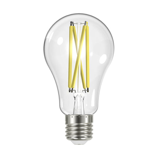 12.5A19/CL/LED/E26/927/120V , Lamps , SATCO, A19,Clear,LED,LED Filament,Medium,Type A,Warm White