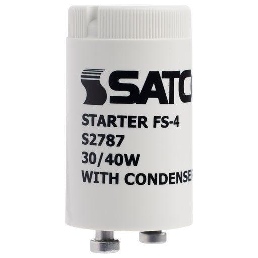 FS4 STARTER W/CONDENSOR , Hardware , SATCO, Ballasts,Starters