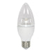 3.5ETC/LED/927/E26/120V , Lamps , SATCO, B11,Candle,Clear,Decorative LED,LED,Medium,Warm White