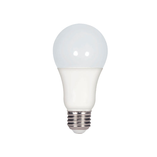 15.5A19/LED/50K/ND/120V/4PK , Lamps , SATCO, A19,Frost,LED,Medium,Natural Light,Type A
