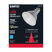 12.5PAR30/LN/LED/40'/927/120V , Lamps , SATCO, Clear,LED,LED PAR,Medium,PAR,PAR30LN,Warm White