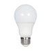9.5A19/LED/827/ND/120V/4PK , Lamps , SATCO, A19,Frost,LED,Medium,Type A,Warm White