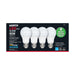 9.5A19/LED/850/ND/120V/4PK , Lamps , SATCO, A19,Frost,LED,Medium,Natural Light,Type A