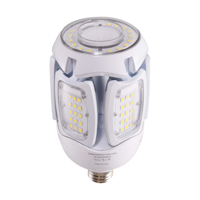 30W/LED/HID/MB-G3/27K/100-277V , Lamps , SATCO, Clear,Corncob,HID Replacements,LED,LED HID,Medium,Warm White
