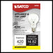 40A15 CLEAR E17 NICKEL PLATED , Lamps , SATCO, A15,Clear,General Service,Incandescent,Intermediate,Type A,Warm White