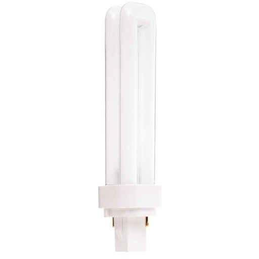 CF18DD/830/ECO , Lamps , Sylvania, Compact Fluorescent,Double Twin 2 Pin,G24d-2 (2-Pin),PL 2-Pin,T4,Warm White,White