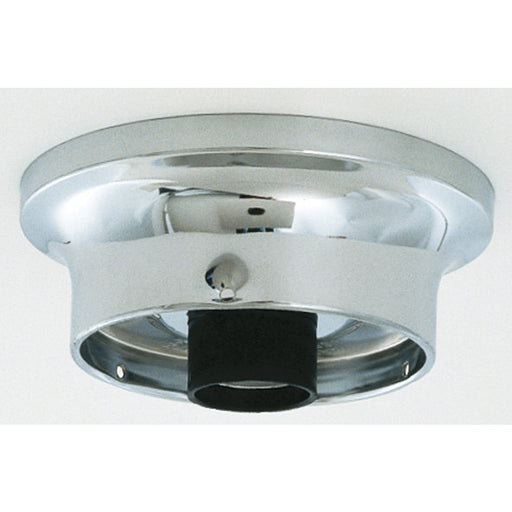 3 1/4" CHROME WIRE HOLDER , Hardware , SATCO, Canopies & Glass Holders,Wired Ceiling Pans & Fixture Holders