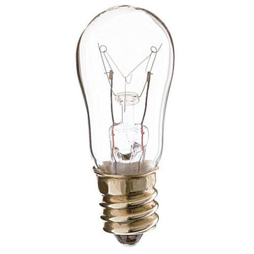 12S6/250V SATCO E12 , Lamps , SATCO, Candelabra,Clear,Incandescent,S6,Sign,Sign & Indicator,Warm White