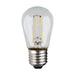 1W/LED/S14/CL/822/120V/ND/4PK , Lamps , SATCO, Clear,LED,LED Filament,Medium,S14,String Light,Warm White