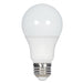 12.5A19/LED/27K/ND/120V/4PK , Lamps , SATCO, A19,Frost,LED,Medium,Type A,Warm White